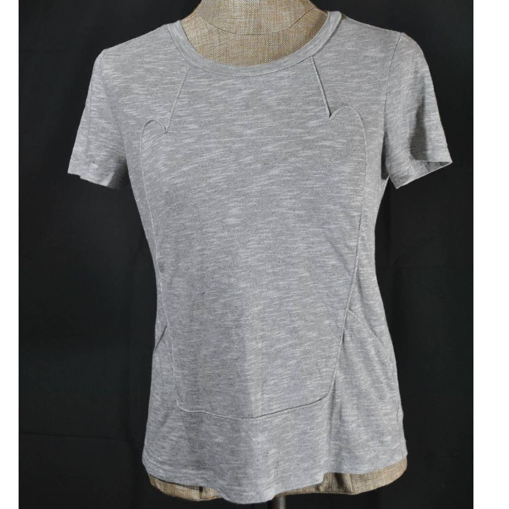 O'2nd Barneys New York Co-Op Gray Cap Sleeve Top - 6